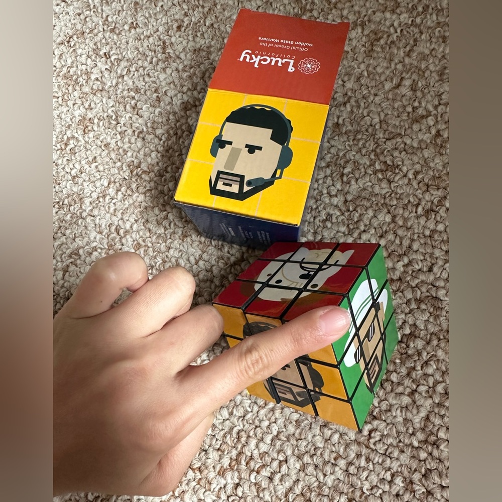 GOLDEN STATE WARRIORS KLAY THOMPSON RUBIX CUBE